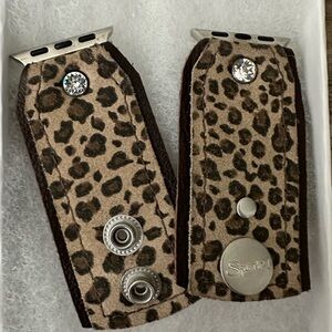 Spark*l Leopard Apple Watch Bow Band